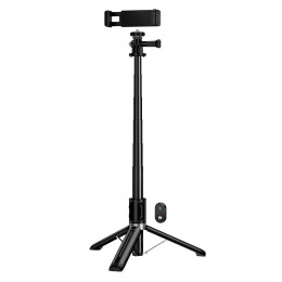 Селфі-монопод HOCO Prestigio multifunctional tripod K101 |BT5.2, Remote, 95cm|