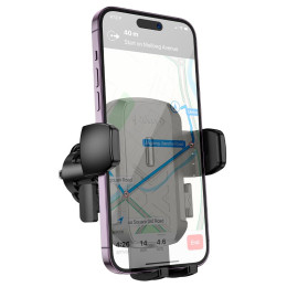 Тримач Hoco Gamble one-button Car holder H64 (air outlet) |4.5-7"| Тримач Hoco Gamble one-button Car holder H64 (air outlet) |4.5-7"|