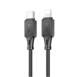 Кабель Hoco Type-C to Lightning Assistant PD silicone charging data cable X101 |1m, 27W| Кабель Hoco Type-C to Lightning Assistant PD silicone charging data cable X101 |1m, 27W|