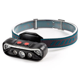 Ліхтар 2в1 налобний + велофонарь C управлінням жестами W669 |Type-C, 6h Max|