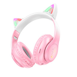 Навушники Hoco Cat ears BT headphones W42 |BT5.3, AUX/TF, 10h|