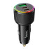 Адаптер автомобільний Hoco Avant-garde Car charger NZ17 |2USB/Type-C, 75W/3A, PD/QC|