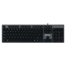 Клавіатура Meetion USB Standard Chocolate Ultrathin Keyboard K841 |Ukr/RU/EN|