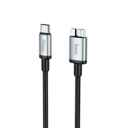 Кабель Hoco Type-C to Micro USB 3.0 excellent speed cable US10 |0.5m, 5Gbps| Кабель Hoco Type-C to Micro USB 3.0 excellent speed cable US10 |0.5m, 5Gbps|
