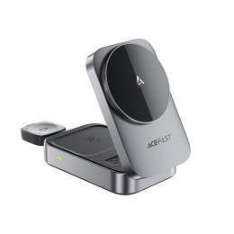Зарядка Qi ACEFAST Desktop 3-in-1 Wireless Charging holder E22 |15W Max, 22.5W Total|