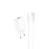 Адаптер мережевий HOCO Lightning Cable Solid single port charger C134A |1USB, 12W/2.4A|
