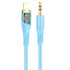 Кабель HOCO 3.5 mm to lightning Transparent Discovery Edition Digital audio conversion cable UPA25 |1M|