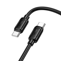 Кабель HOCO Type-C to Type-C Surpass charging data cable X115 |1m, 60W/3A| Кабель HOCO Type-C to Type-C Surpass charging data cable X115 |1m, 60W/3A|