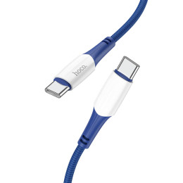 Кабель Hoco Type-C to Type-C Ferry charging data cable X70 |1m, 60W, 3A| Кабель Hoco Type-C to Type-C Ferry charging data cable X70 |1m, 60W, 3A|