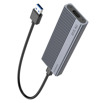 Кишеня для M.2 SSD Enclosure (USB3.1/6Gbps, 4TB Max) HOCO HB47