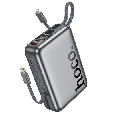 HOCO Eminente power bank with IP+C cable Q39 20000mAh |1USB/1Type-C, 22.5W/3A, PD/QC|