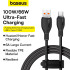Кабель Baseus Type-C Pudding Series Fast Charging Cable |100W/6A, 1.2m|