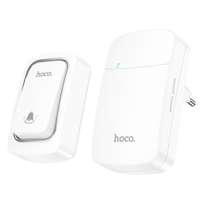 Дверний дзвінок HOCO self-powered wireless doorbell HI26 |20M|