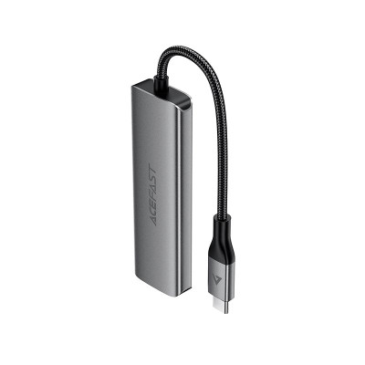 HUB адаптер ACEFAST USB-C 4-in-1 HUB J15 |0.15m, 5Gbps|