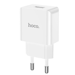 Адаптер мережевий HOCO Leisure single port charger C106A |1USB, 10.5W/2.1A|