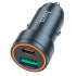 Адаптер автомобільний HOCO Glorious car charger Z57A |1USB/1Type-C, 30W/3A, PD/QC|