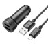 Адаптер автомобільний Hoco Lightning Cable Level dual port Car charger Z49 |2USB, 12W, 2.4A|