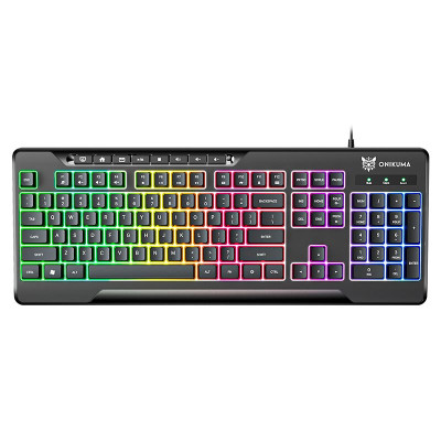 Клавіатура Onikuma wired gaming RGB keyboard 104 Keys G32 |ENG Layouts|