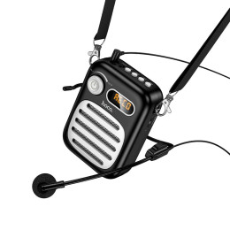 Акустика-диктофон HOCO L23 Lemony speaker with wired microphone |BT5.4, USB/TF/AUX|