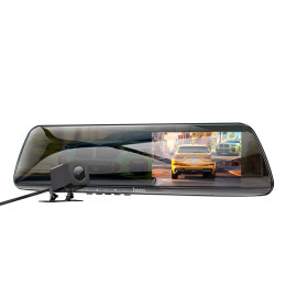Відеореєстратор HOCO 4.5-inch rearview mirror driving recorder (dual-channel) DV4 |1080p, 30fps|