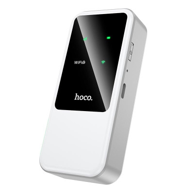 4G портативний роутер HOCO Mobile portable WiFi HI42 (Europe Asia and Africa) |2.4g/WIFI6, 8h, 802.11ax/b/g/n|