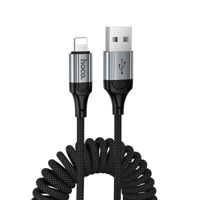 Кабель HOCO Lightning Nuevo charging data cable X121 |1.5m, 2.4A|