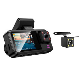 Відеореєстратор HOCO rear camera driving recorder DV15 |2" IPS, 720p/30FPS, WiFi|