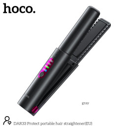 Портативна плойка для укладання волосся HOCO Protect portable hair straightener DAR33