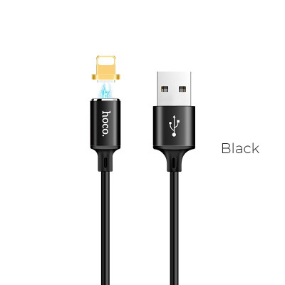 Кабель Hoco lightning Магнітний U28 |1.2m|