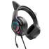 Навушники HOCO Cute cat luminous cat ear gaming headphones W107