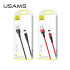 Кабель Usams Lightning Aluminum Alloy Магнітний US-SJ352 U32 |1m, 2.4A|