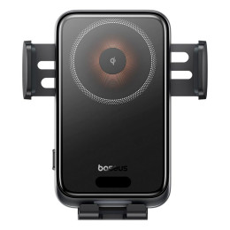 Тримач Baseus Wisdom Pro Auto Coil Alignment Car Mount Wireless Charger (Air Outlet Version) |15W|