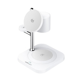 Зарядка Qi2 ACEFAST 4-in-1 desktop wireless charger E39 |25W Max, 32.5W Total|