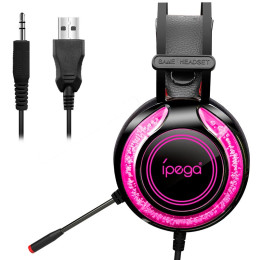 Навушники iPega Gaming with RGB LED PG-R015 Gaming headset |3.5mm, Noice Reduction|