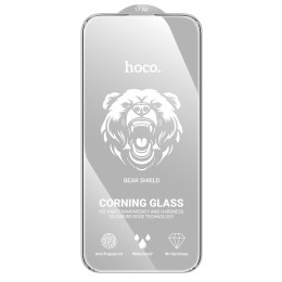 Захисне скло HOCO для iPhone 17 Air Bear Shield series Corning full screen HD tempered glass (A888 Pro)