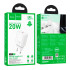 Адаптер мережевий HOCO gentle single port charger N60 |1Type-C, 20W/3A, PD/QC|