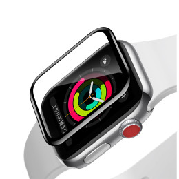 Захисне скло BASEUS 0.2 mm для Apple Watch 42mm serise 1-2-3 Full-screen curved tempered glass soft screen (SGAPWA4-F01)