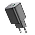 Адаптер мережевий Hoco Almighty charger N41 |1USB/1Type-C, 20W/3A, PD/QC|