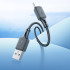 Кабель Hoco Type-C Assistant silicone charging data cable X101 |1m, 3A|