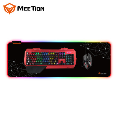 Килим для миші MeeTion Backlit Gaming Mouse Pad RGB MT-PD121