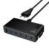 Адаптер мережевий HOCO Modern PD desktop charger with telescopic cable C151A |1USB/6Type-C, 50W/3A, PD/QC|