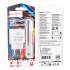 Адаптер мережевий HOCO Type-C Cable Fighter single port charger set C109A |1USB, 2.1A/10.5W|