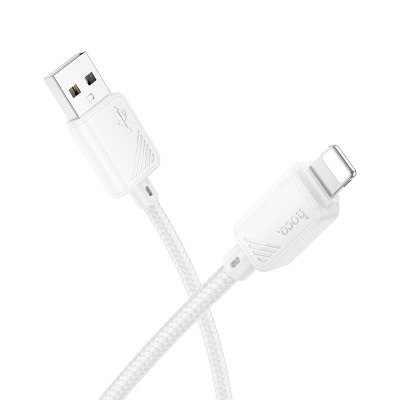 Кабель HOCO Lightning Beneficio charging data cable X113 |1m, 2.4A|