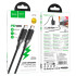 Кабель HOCO C to C Extreme multi-protocol PD charging cable U153 |1.2m, 100W|