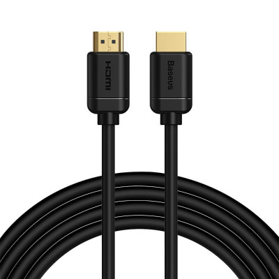 Кабель BASEUS high definition Series HDMI 4K To HDMI 4K Adapter Cable |3m, 4K, HDMI2.0| (CAKGQ-C01)