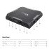 Android TV приставка Amlogic TV BOX X96 MAX+ |S905X3, 2GB RAM, 16GB ROM|