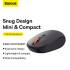 Миша Baseus F01a Wireless Mouse |2.4G, 800-1000-1200dpi|