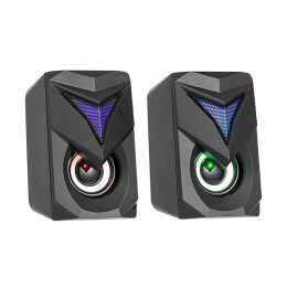 Акустика для ПК XTRIKE ME Gaming speaker SK-405 |RGB, 3Wx2, 3.5mm+USB|