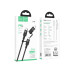 Кабель Hoco Combo 2 in 1 Type-C to Type-C / Lightning Moulder fast charging data cable U106 |1.2m, 5A/100W, PD 20W|