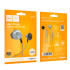 Навушники Hoco Smart metal universal earphones with microphone M125